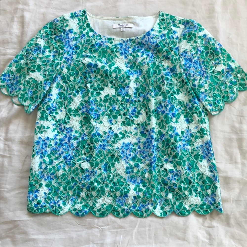 Madewell Lace Top